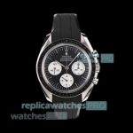 N1 Factory Swiss Clone Omega Speedmaster Black Dial Ceramic Bezel Moonwatch 